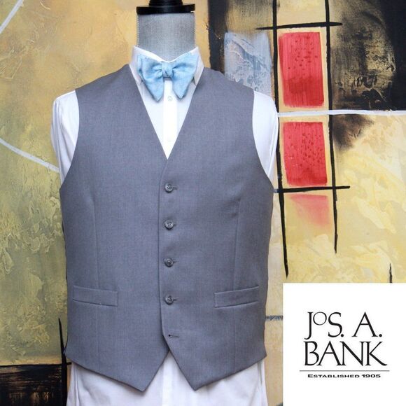 NWT Jos A Bank 1905 Size M Suit Separate Vest 100% Wool C080659 - Picture 1 of 4